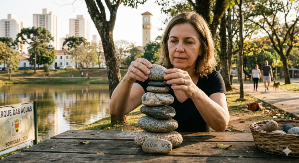 Equilíbrio entre estoicismo, bipolaridade, saúde mental e tratamento médico.